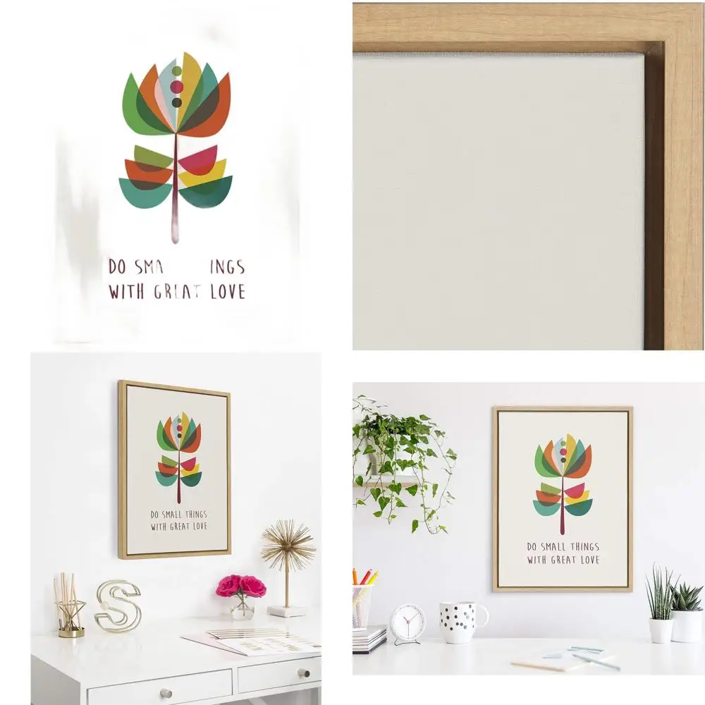 

Холст Рэйчел Ли «Велокая любовь», 18x24, натуральный, вдохновляющий декор с цитатой