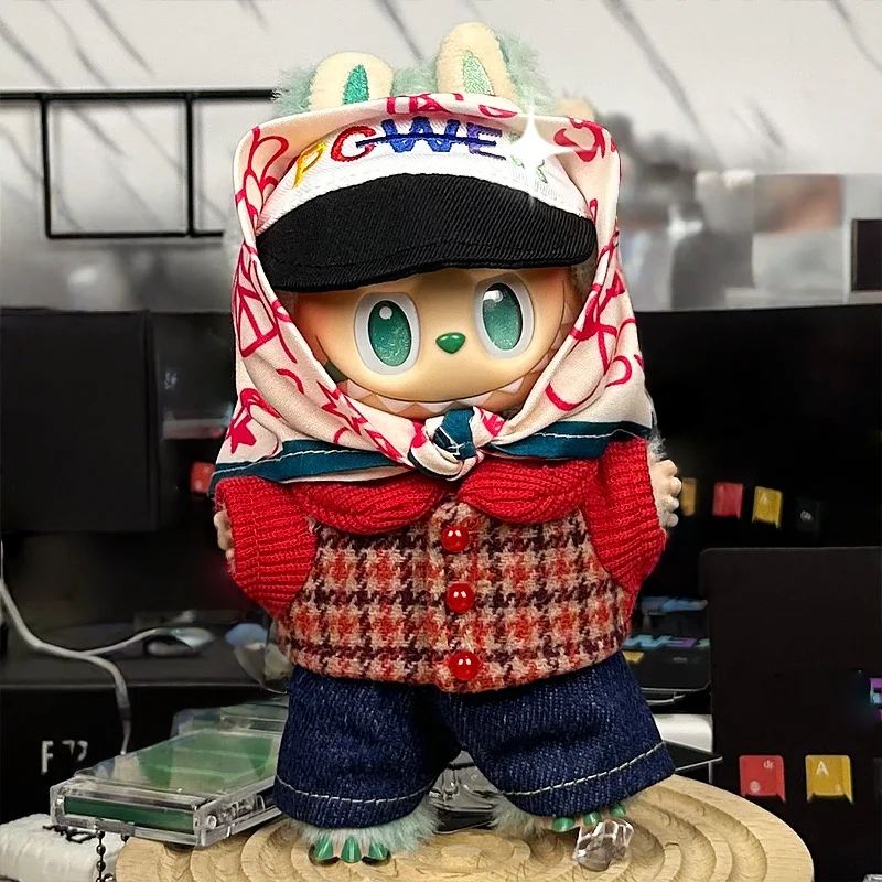 

Gd same Clothes For Labubu Doll Clothing Accessories Concert crown hat accessories Style doll accessories blyth clothes сумки