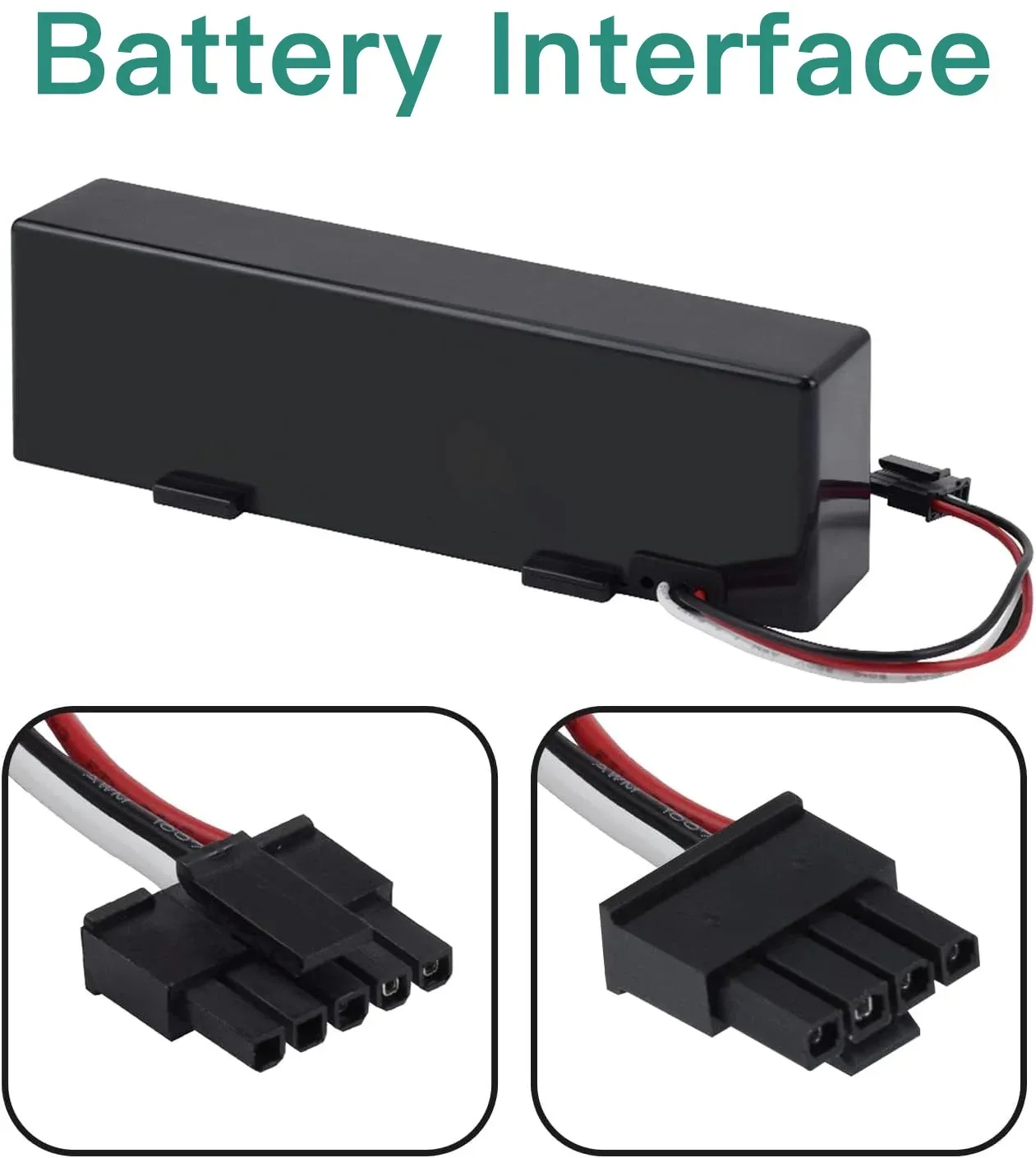 Mi Robot aspirateur-vadrouille 2S STYTJ02YM 3500mAh batterie 14.4V pour aspirateur Xiaomi Mijia LDS, Mi Robot aspirateur-vadrouille P,Conga 3290 3390