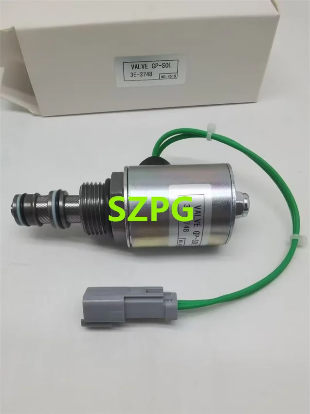 

24V Solenoid Valve 152-8340 3E-3748 For E320B E322B E330B E325B Excavator Solenoid 1528340 3E3748