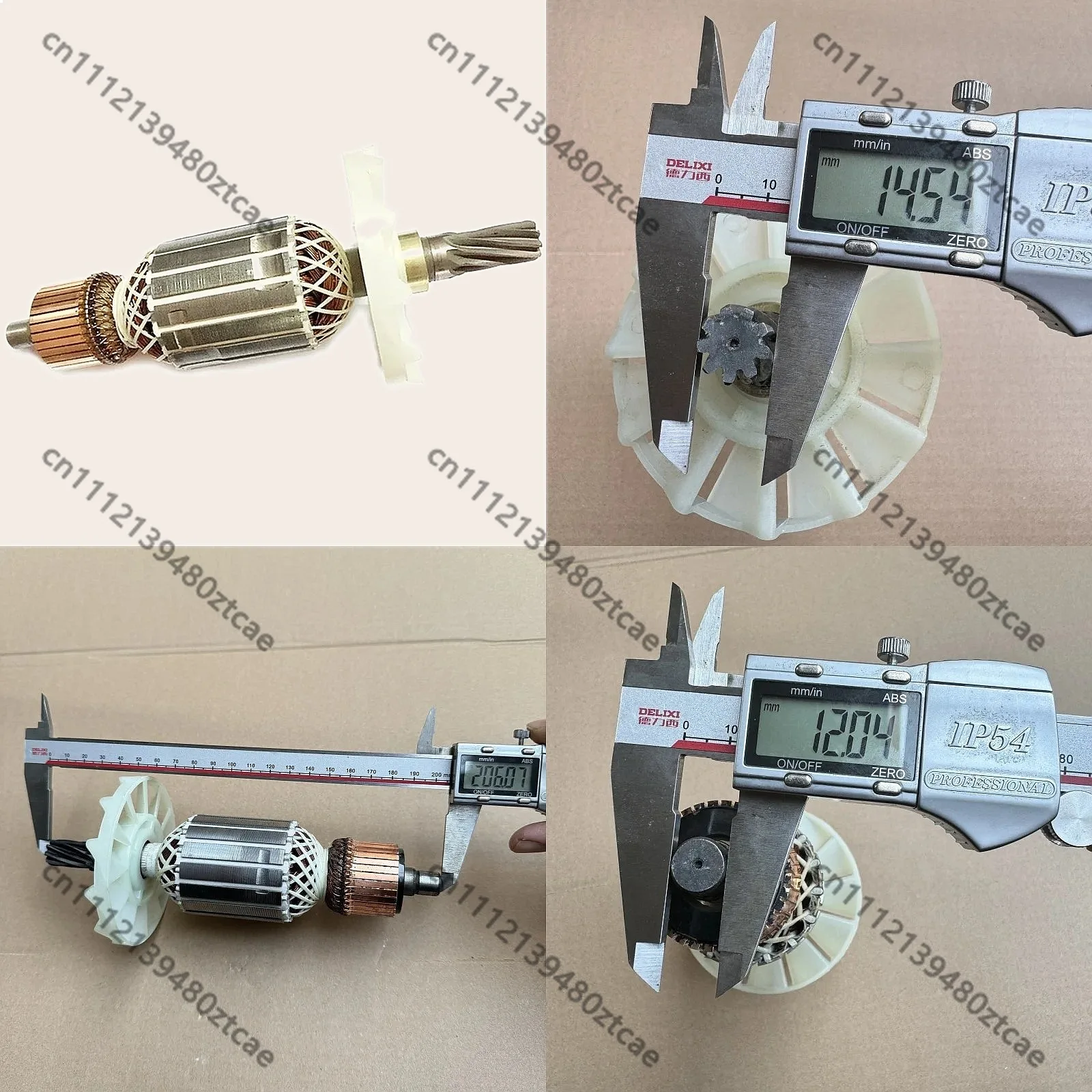 Rotor 220V-230V para Hitachi H65SB2 H65SD2 H70SD, Pieza de Repuesto para Herramienta Eléctrica