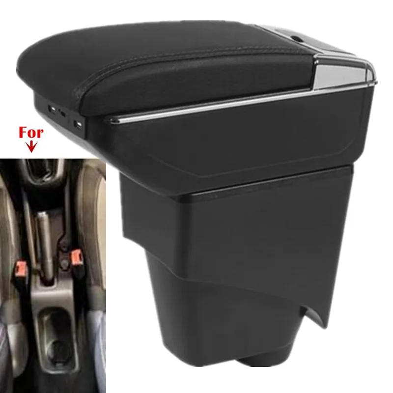 

For Citroen C3 Armrest Box For Citroen C3 C4 2014 Car Armrest Box Storage Box Interior Dedicated Retrofit Parts Car Accessories