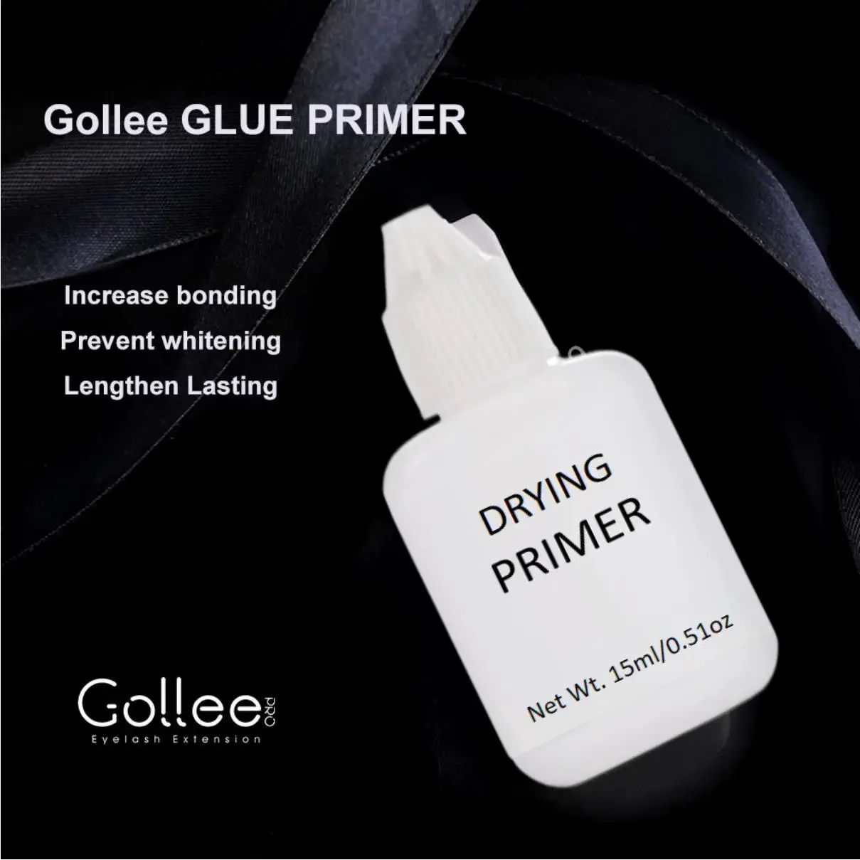 

Gollee Eyelash Extension Primer Cleanser Protein Oil Remove Increase Adhesive Bonding Power Retention Prep Lash Before Extension