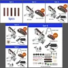 벨트 샌더 기계 220V 목공 용 미니 전기 벨트 샌더 전기 벨트 샌더 DIY 벨트 그라인더 숫돌 폴란드어 도구 3