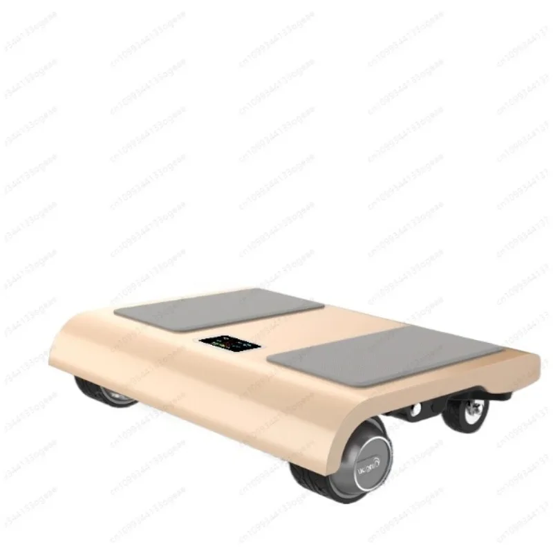 Portable APP Control 4-Wheel Self-Balancing Electric Scooter, Mini Foldable Hoverboard Skateboard