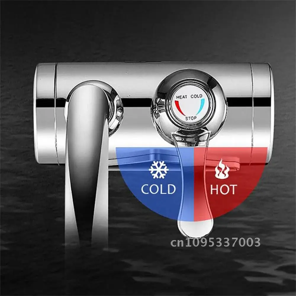 Electric Faucet Kitchen Bathroom Instant Heating Water Faucet with Warm Digital Model Dual-use Faucet and Cold Water LED Display