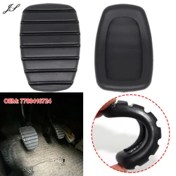 2Pcs Car Clutch Brake Rubber Pedal Pad Cover For Renault Modus Trafic Twingo Kangoo Clio Espace Scenic Laguna Vel Satis Megane