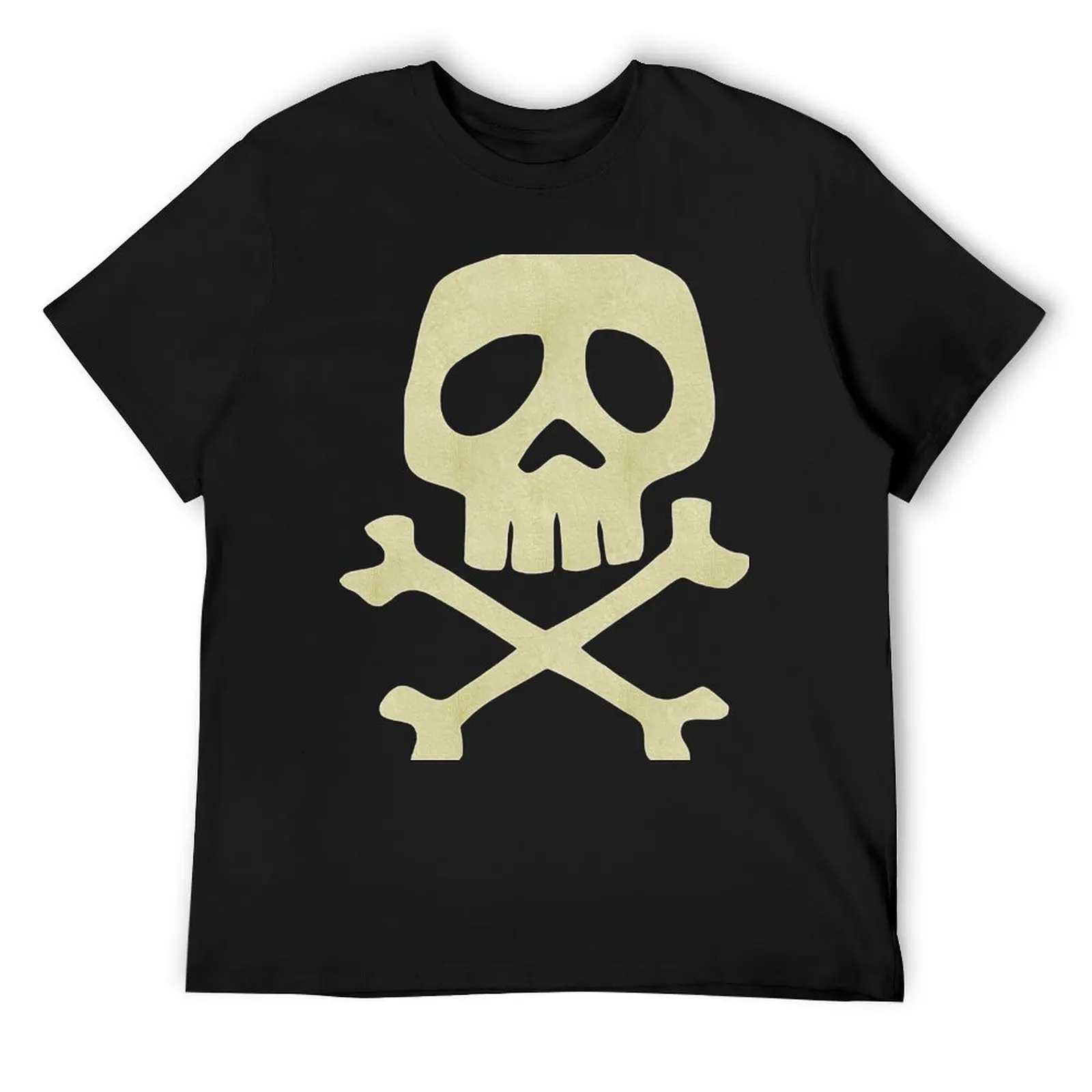 Danzig Style Harlock Skull Crossbones/ Jolly Roger T-Shirt plus sizes Blouse mens graphic t-shirts anime