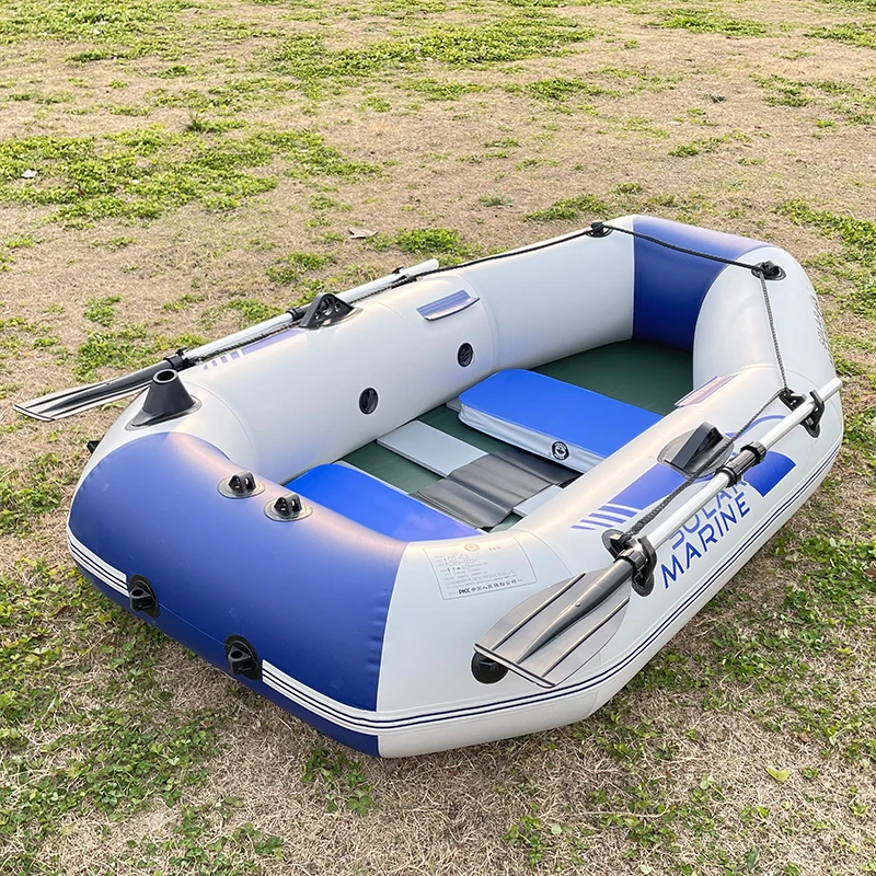 Solarmarine 2M Racing Kayak PVC Fishing Boat Wear-resistant Thickening Inflatable Boat With Paddles For Adults Accessories