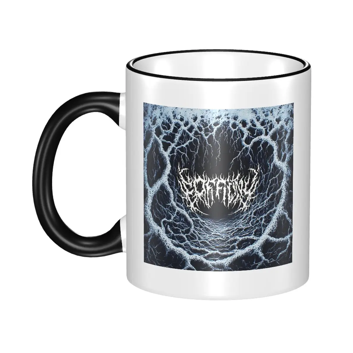 Dark Coffins Painless Path - Black Metal Album Mug Funny Ceramic Coffee Cups Tea Mugs Milk Cup Drinkware Gifts for Woman Man
