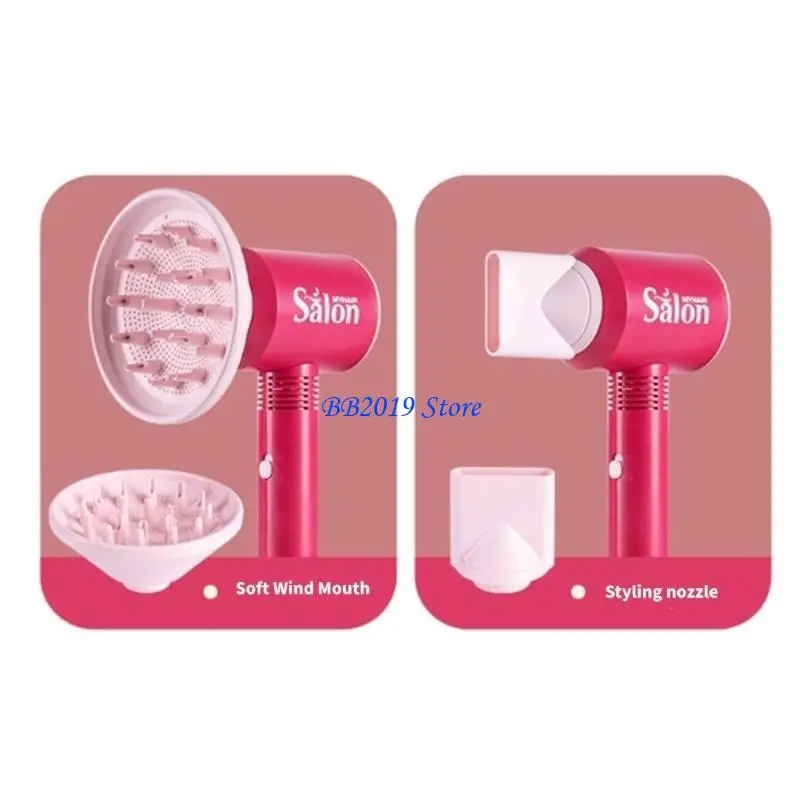 Q0KB 36PCS 뷰티 살롱 장난감 장난감 장난감 역할 플레이 게임 헤어 드레싱 장난감 아이를위한 소셜 기술 개발 생일 선물
