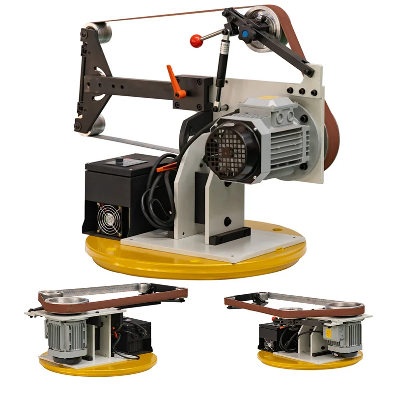 

WKR-LW02 Multifunctional Vertical and Horizontal Belt Sander Metal Polishing Machine