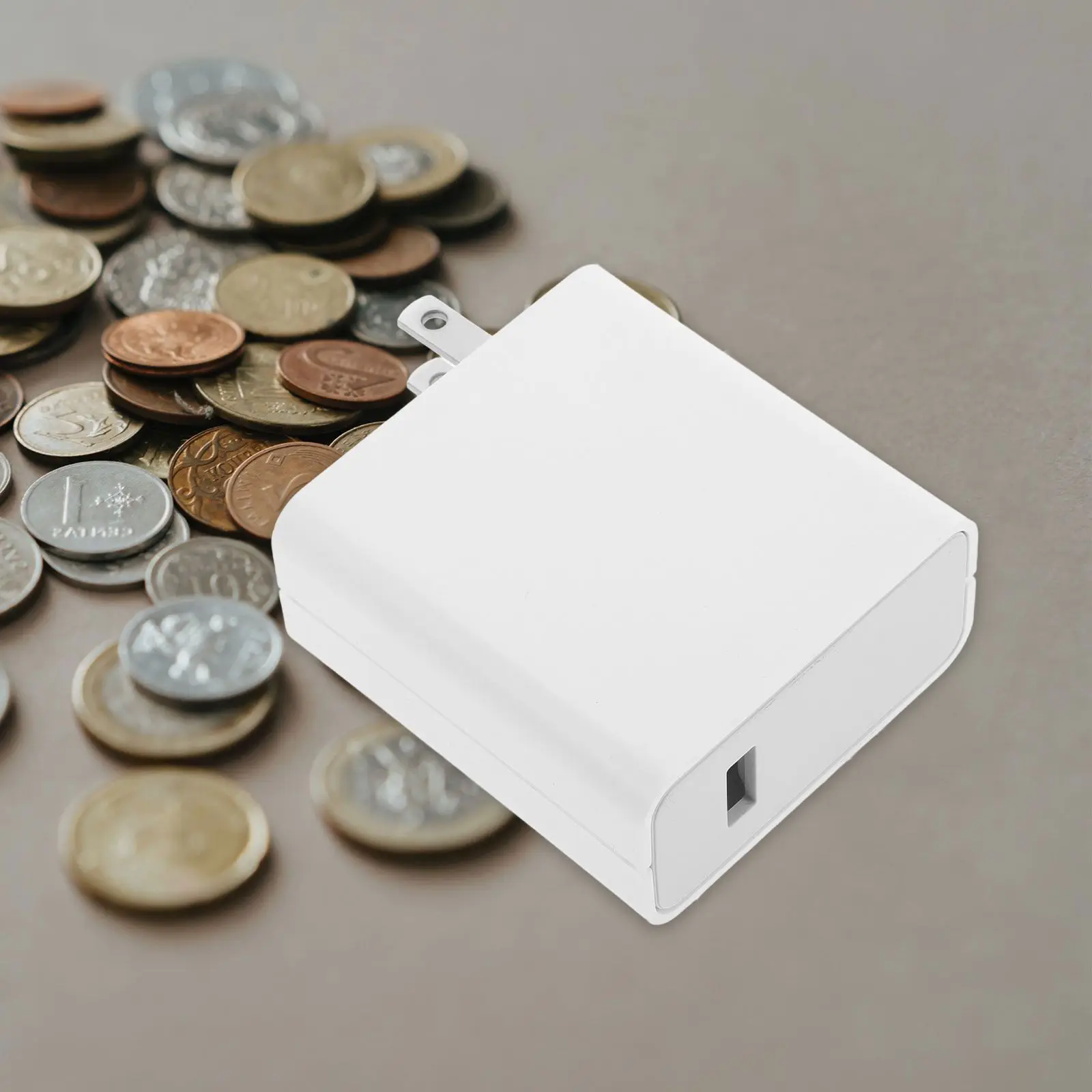 Realistisch uitziende spaarpotdozen Witte geldopslag