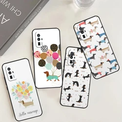 Dachshund Sausage Dog For POCO X6 Pro M6 X3 X5 F3 F5 M5s Cover For Xiaomi 13T 12T 11T 14 Pro 12 13 Lite Case