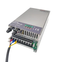 CHUX  Industrial Power Supply 1000W  0-12V 24V 36V 48V 60V 80V  90V 100V 110V DC  Digital Display Power Supplies  AC to DC