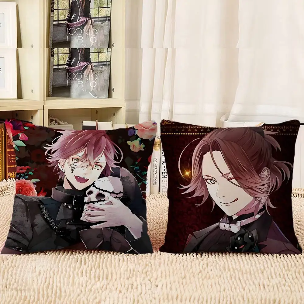 

Diabolik Anime Lovers Pillow Gift Home Office Decoration Pillow Bedroom Sofa Car Cushion CoverPillow Case