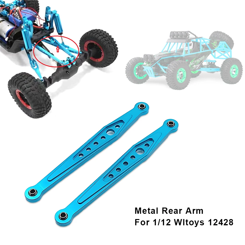 RCGOFOLLOW-Pièces de mise à niveau de voiture RC Wltoys, irritation, appellation arrière, bras, équipement ou.com, assemblage, accessoires d'origine, 12428, 12427, 12423