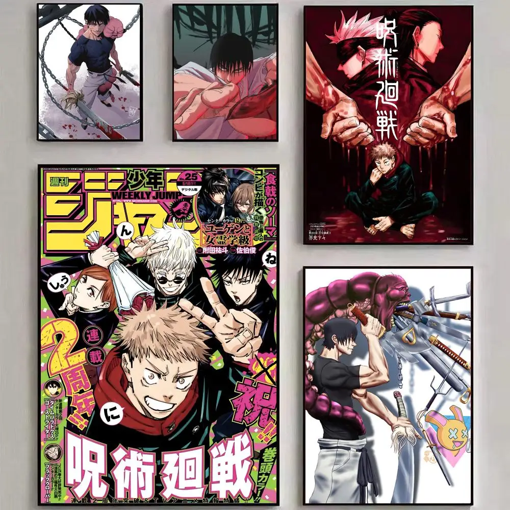 J-Jujutsu Kaisen toji fushiguro Poster Wall art print art suitable for living room bedroom bar parlor home decor gift