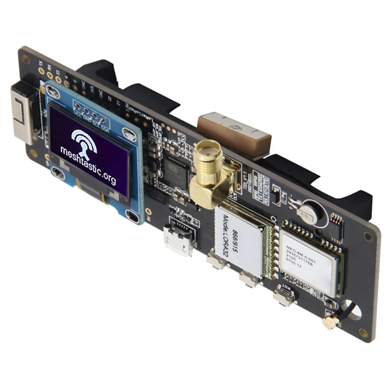 DIGIT-3X For TTGO Meshtastic T- V1.2 ESP32 Lora Development Board With OLED Display 433Mhz For LILYGO