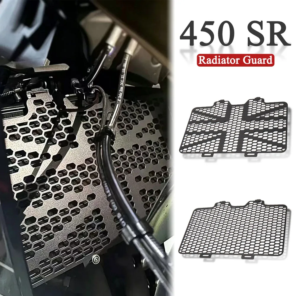 

For CFMOTO CF MOTO 450 SR 450SR 2024 2023 2022 New Motorcycle Accessories Radiator Grill Guard oil cooler Guard Protection Cover