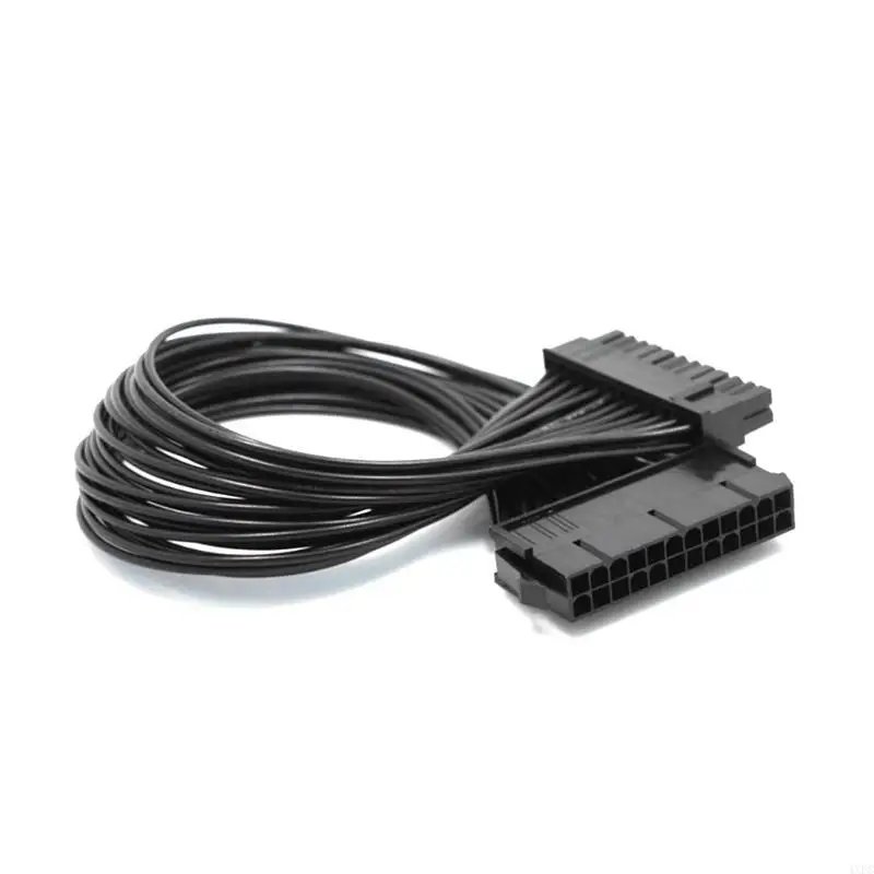 Kabel przedłużający zasilanie płyty głównej ATX 24-pin, wewnętrzny, do zasilacza PC, ATX 24-pin męski na 24-pin żeński, kabel przedłużający zasilanie, rok 2025. — zdjęcie produktu 2