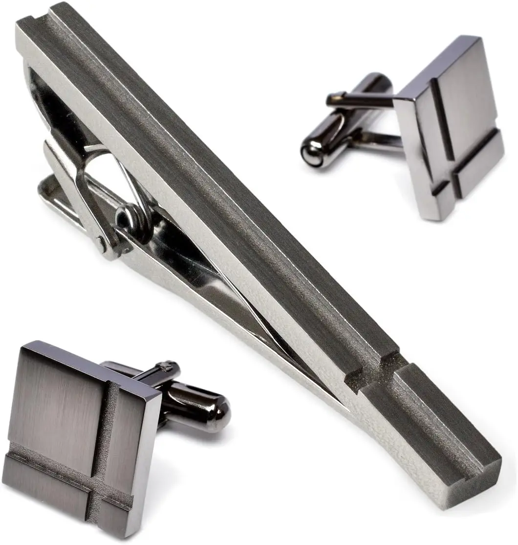 Tie Clip Tie Clips for Men Tie Bar Tie Pin Cufflinks for Men Tps-031-039R