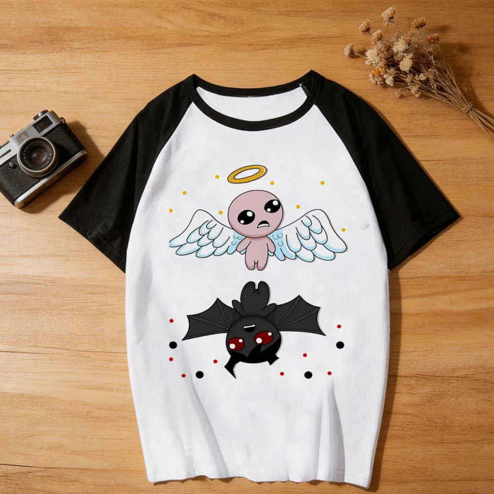 the Binding of Isaac tshirt femme jojifuku gothic alternative  streetwear harajuku top tees cheap gothic emo japan
