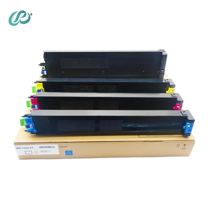 

1pcs MX51 EX CT CMY340g BK700g for Sharp MX-4110N4111 4112 4140 4141 5110 5111 5140 5141 MX-4128 4148 5128 Toner Powder