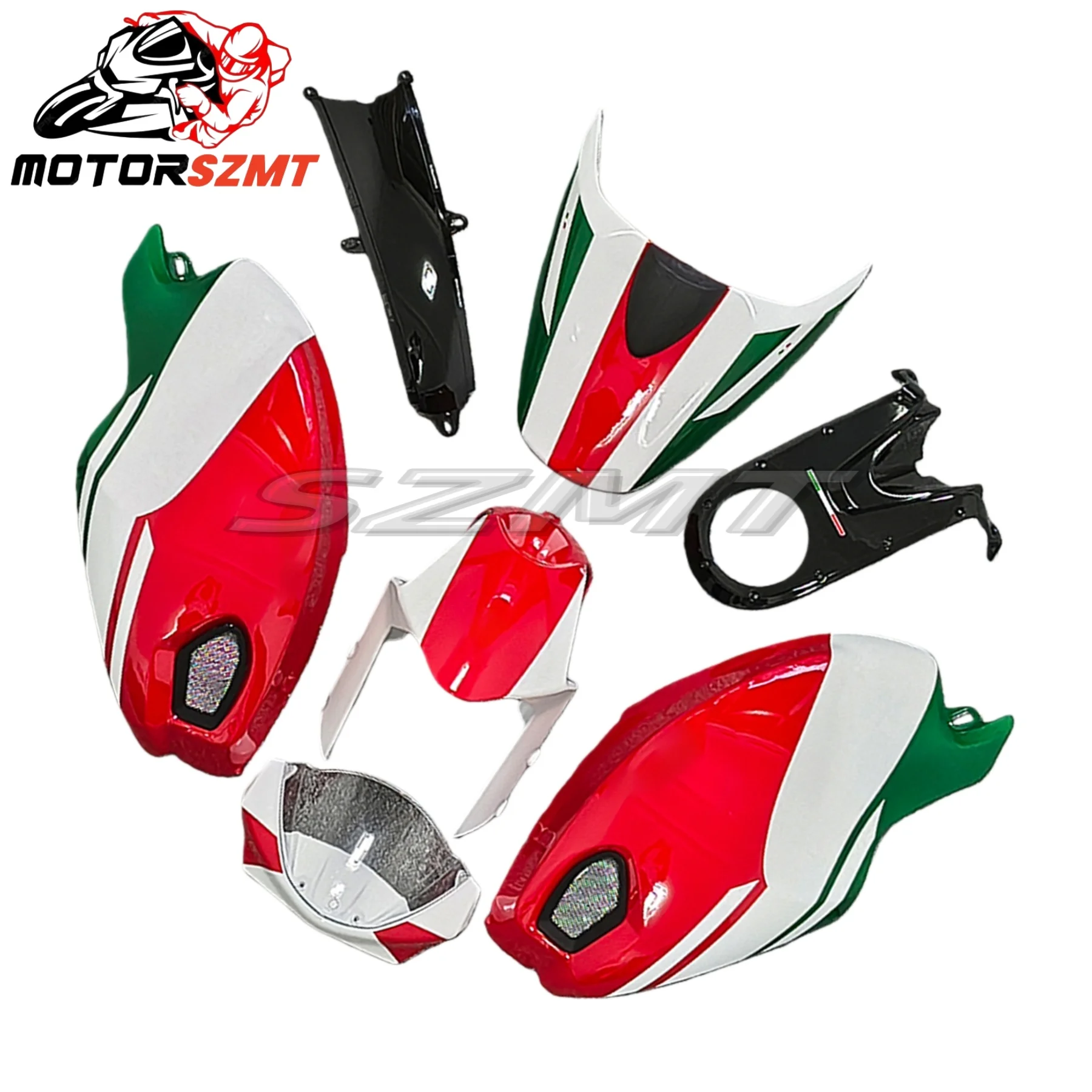 The NEW ABS Body For DUCATI 696 796 1100 2008 2009 2010 2011 2012 2013 2014 08 09 10 11 12 13 14 Fairing 3