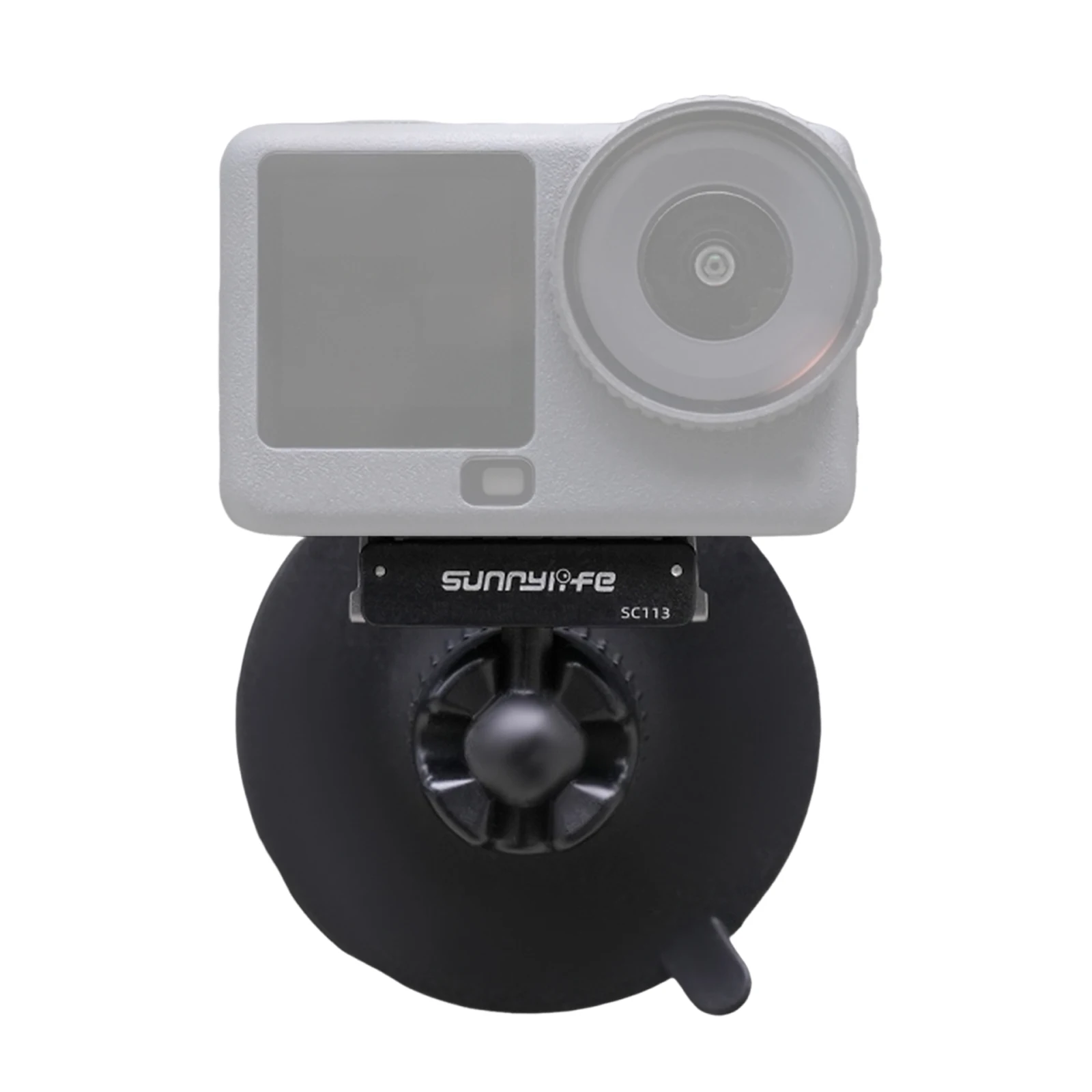 Dual Direction Magnetic Quick Release Bidirectional Attraction Bracket with Suction Cup Ball Head Holder for Osmo Nano/Action 6