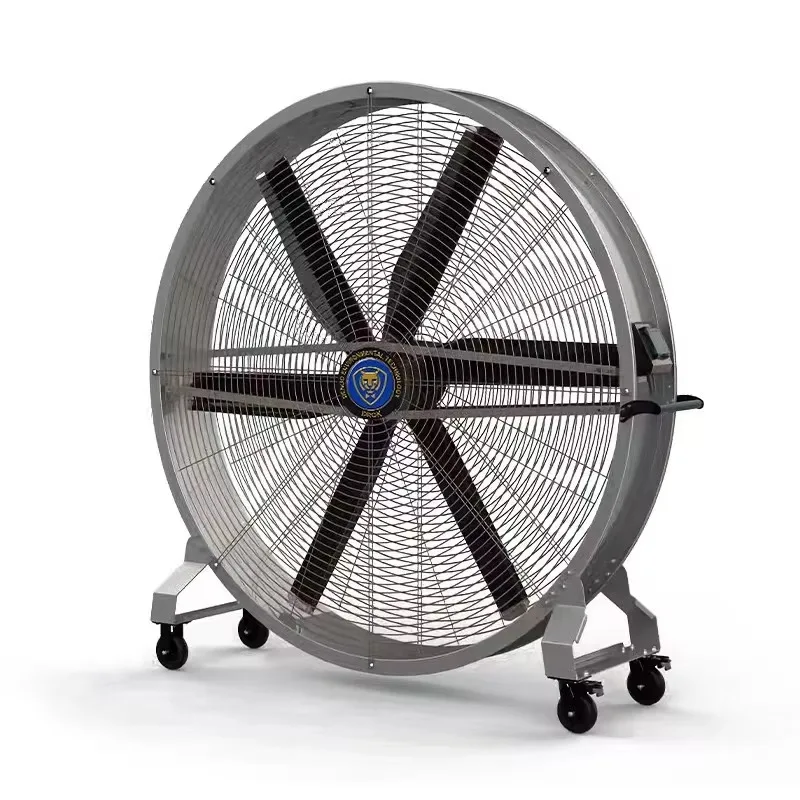 

HDY-1.5-32 Factory Mall Outdoor Gym Portable Industrial Stand HVLS Ground Type Cooling Fan for Wedding Sports Hall