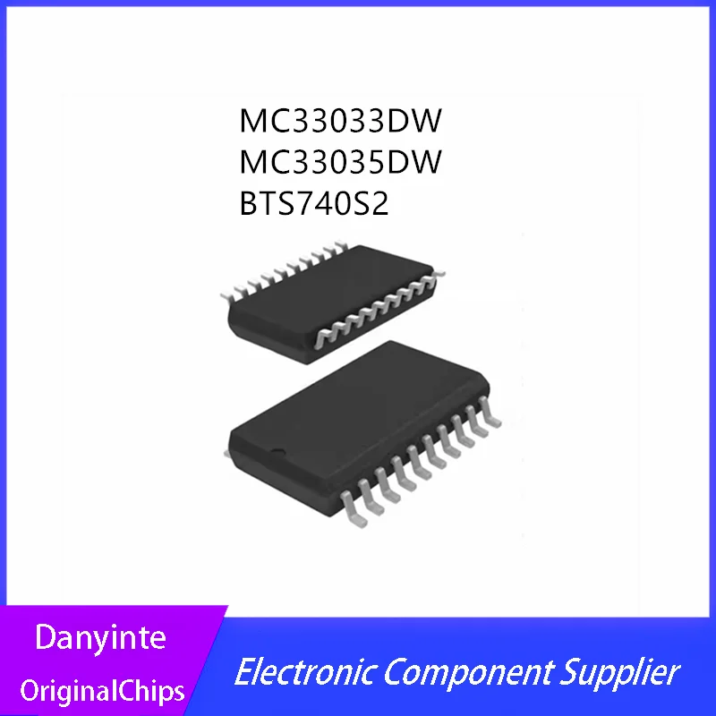 5Pcs/Lot   MC33035DW MC33035 MC33033DW MC33033 BTS740 BTS740S2 SOP-20