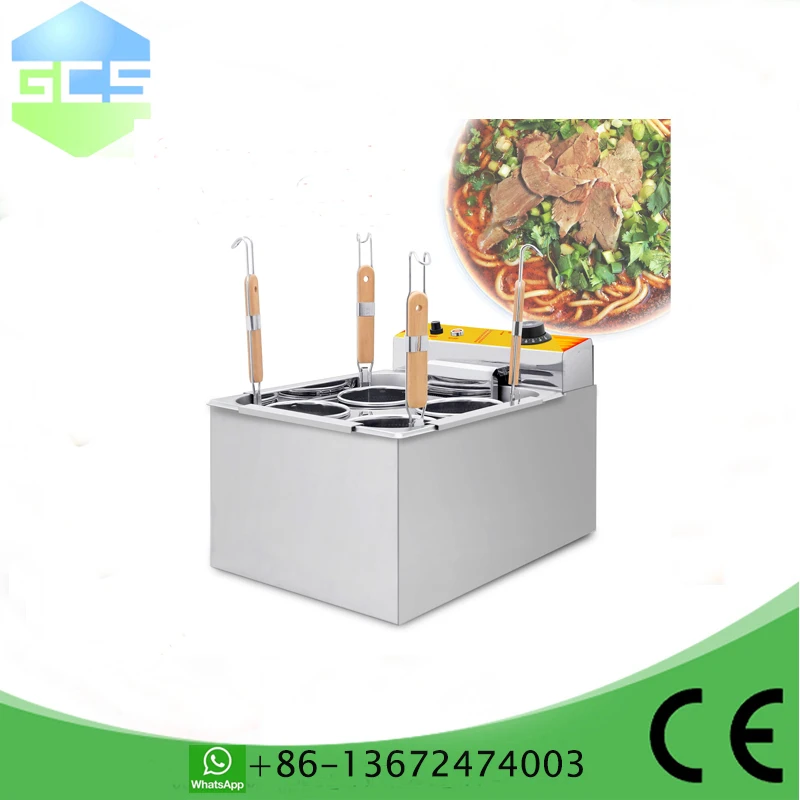 Commercial Four-head High-power Noodle Cooking Stove 12LSmall Hot Pot Machine and Kanto Boiling Machine