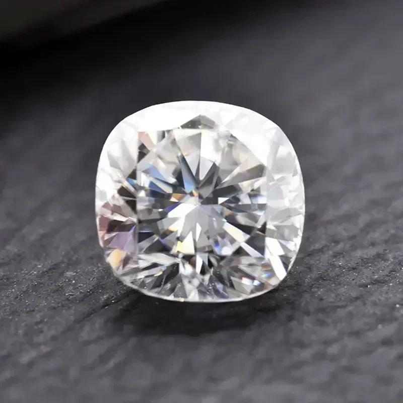 مويسانيتي حجر D اللون مشع Asscher الكمثرى ماركيز جولة الأميرة تريليون البيضاوي وسادة القلب الزمرد مع شهادة