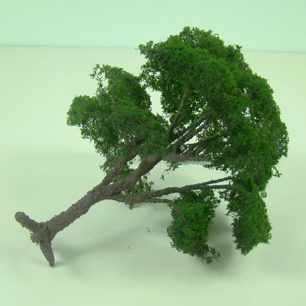 2pcs 10cm Mixed HO Scale Model Trees Train Park Railway Scenery Layout Train Railroad Wargame Miniature Scenery Landscape Model