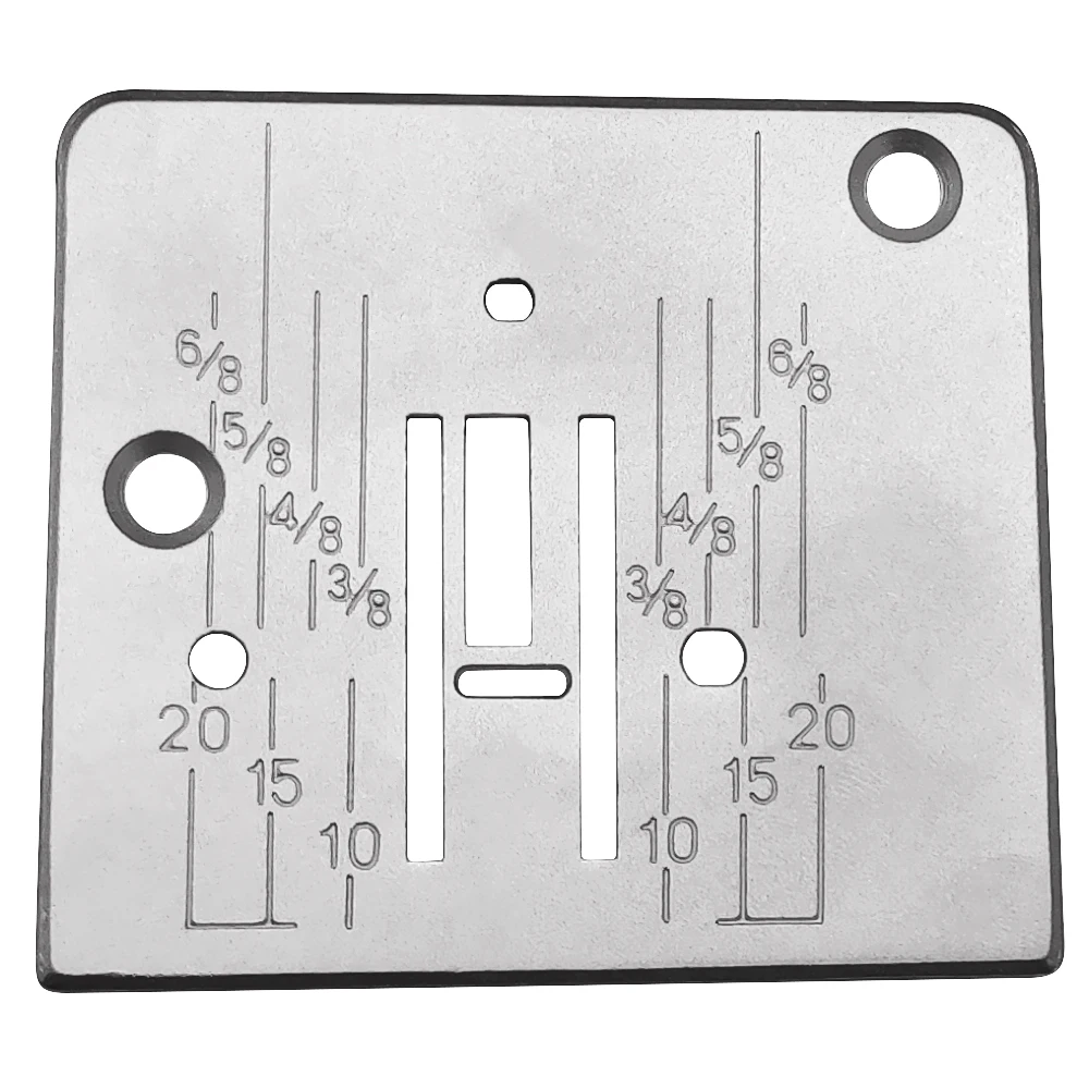 1 zestaw płytka ściegowa #744004001 i pies paszowy #735081004 dla Janome Babylock Husqvarna Viking akcesoria do maszyn do szycia Elna zygowaty