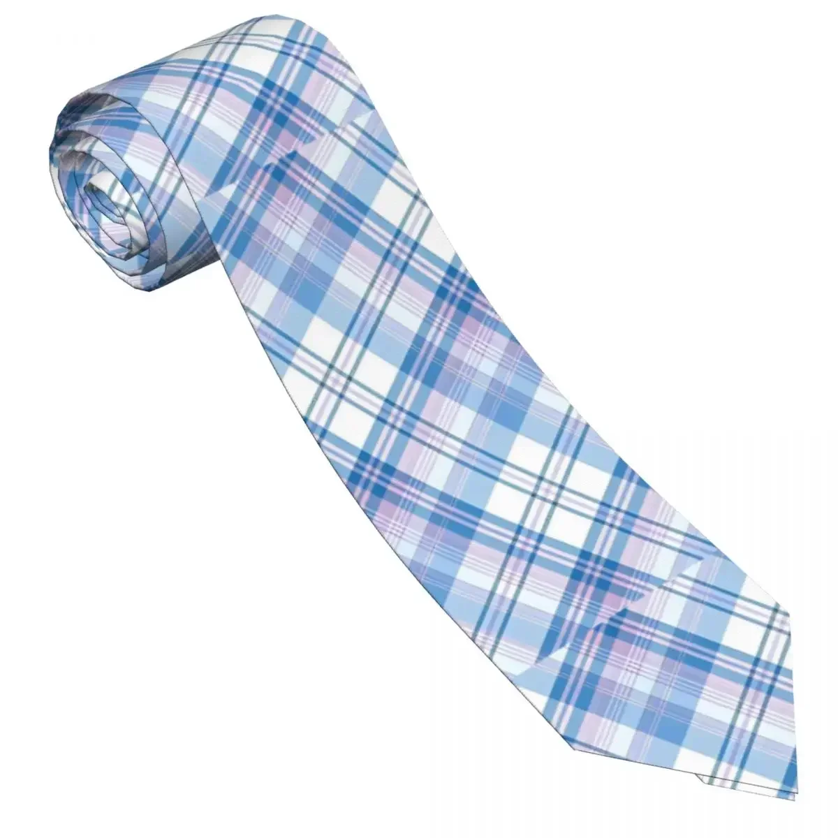 JK Plaids Tie College Style Business Neck s Classic Casual   For Male Printed Collar  tie Gift Idea