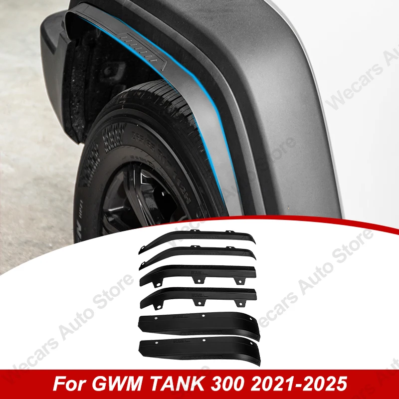 for-gwm-tank-300-2021-2025-off-road-fender-flares-wheel-arch-small-widened-fender-car-accessories-exterior-upgrade-body-kits