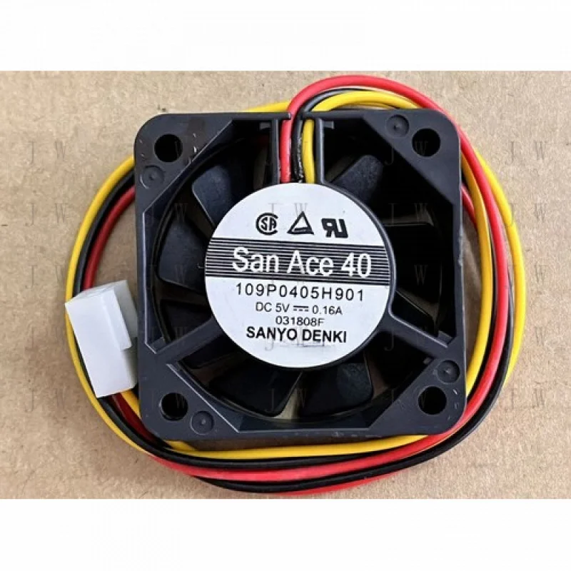 

DDW 1 PCS for SANYO Fan 109P0405H901 DC 5V 0.16A 4010 4CM 3 PIN