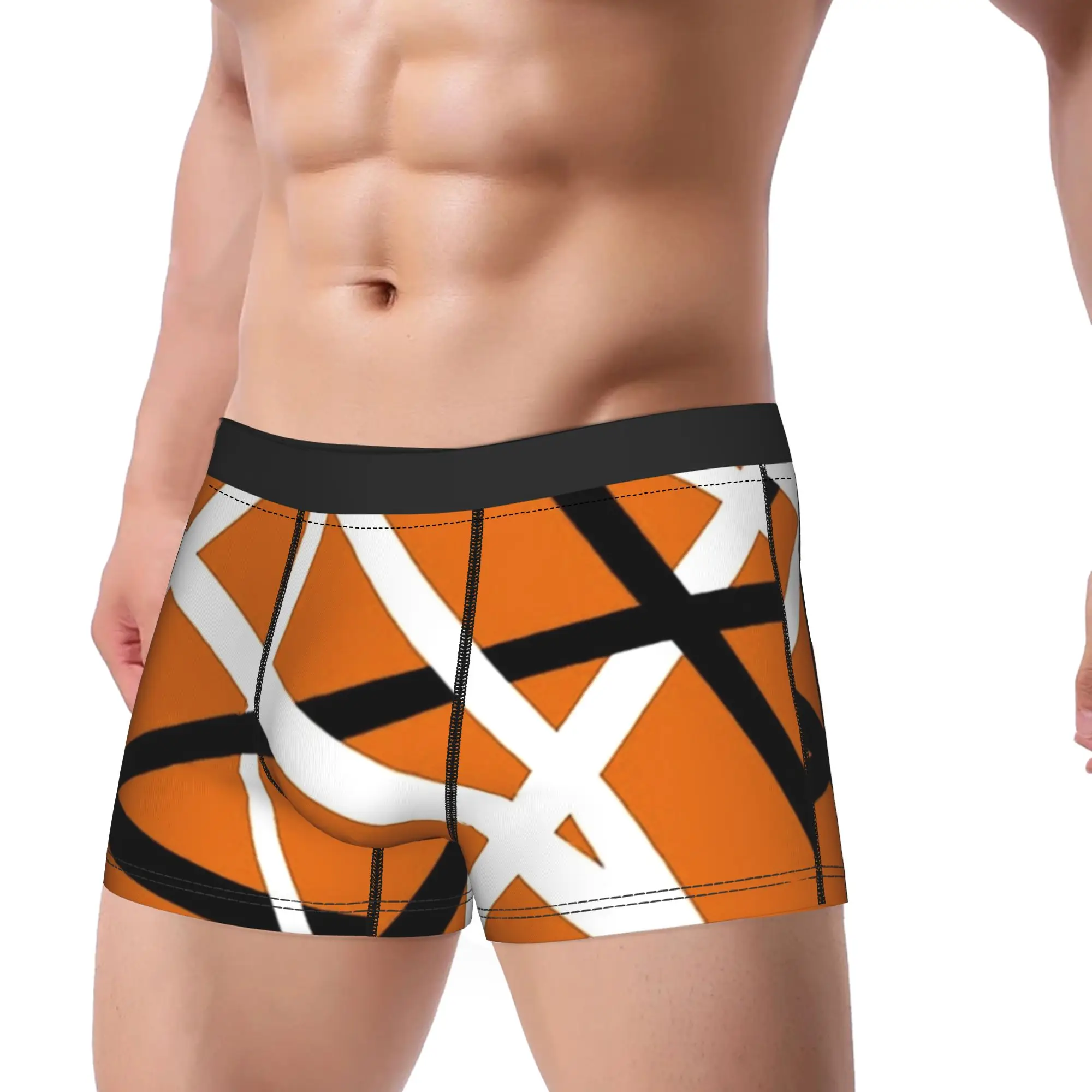 Van Halen BEST TRENDING COVER Underwear  Printing Trunk High Quality Man Underpants Breathable Shorts Briefs Birthday Present