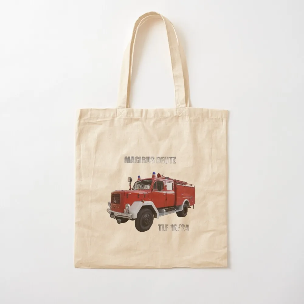 

Fire department fire engine Magirus-Deutz TLF 16/24 Tote Bag