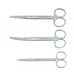 Stainless Steel Remove Suture Scissors Nurse Scissors Stitch Scissors Medical Surgical Tool Straight/Curved 1pcs