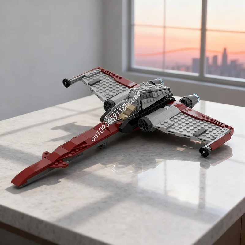 

308 шт. MOC альтернативная сборка Z Headhunter с использованием звездной боевой модели, строительные блоки, игрушка, сборка, сделай сам, идея для рождественского подарка, кирпич для детей