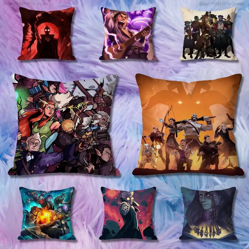 

TV The Legend Of Vox M-Machinas-S Celebrity Merchandise All-Match Printed Pillow Case Sofa Car Office Room Decoration Protector