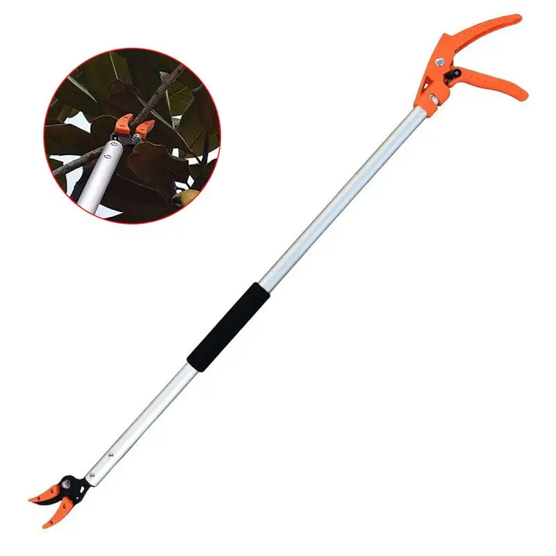 

1M Tree Pole Pruner Long Handle Cut And Hold Pruning Trimmer Garden Bypass Clippers Pole Saw Pruning Shears