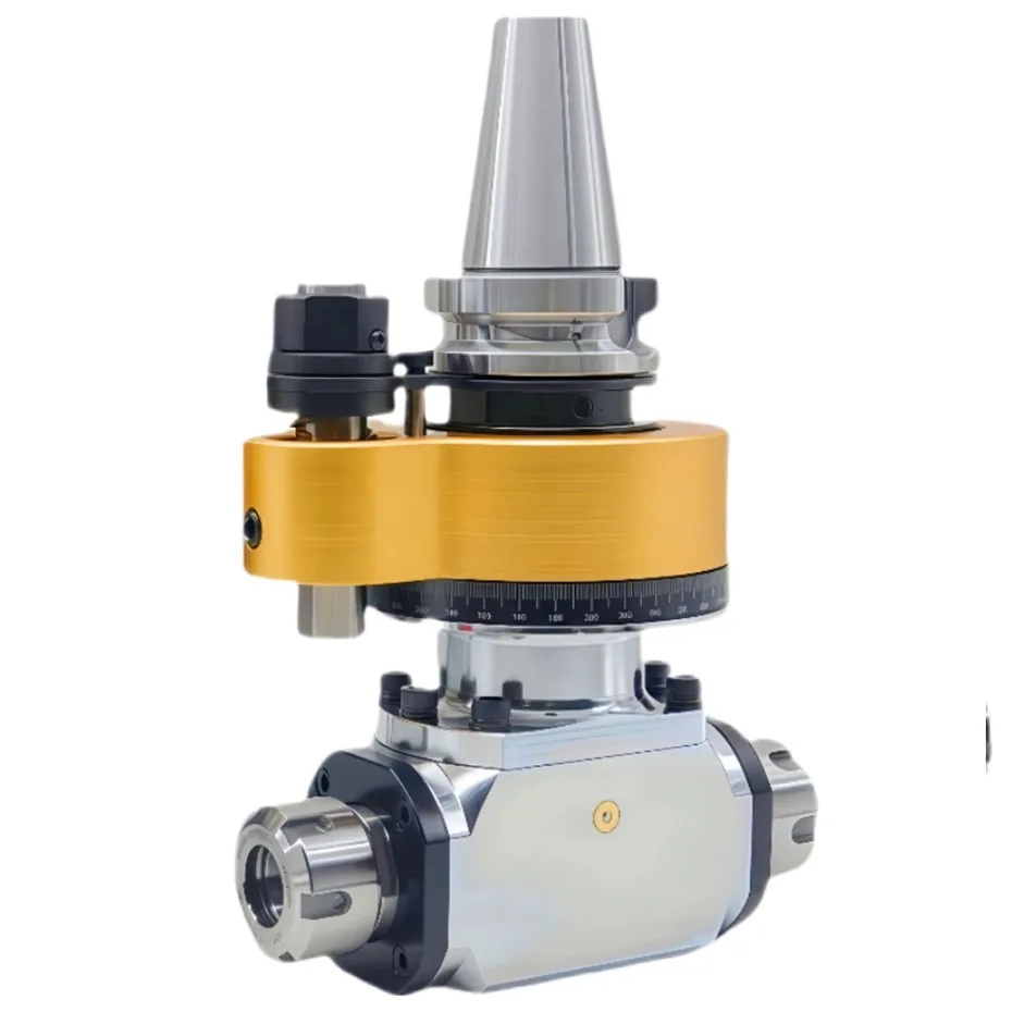 Machining center side milling head BT50/BT30/BT40-ER32/25/16 high-speed right angle angle head small milling head