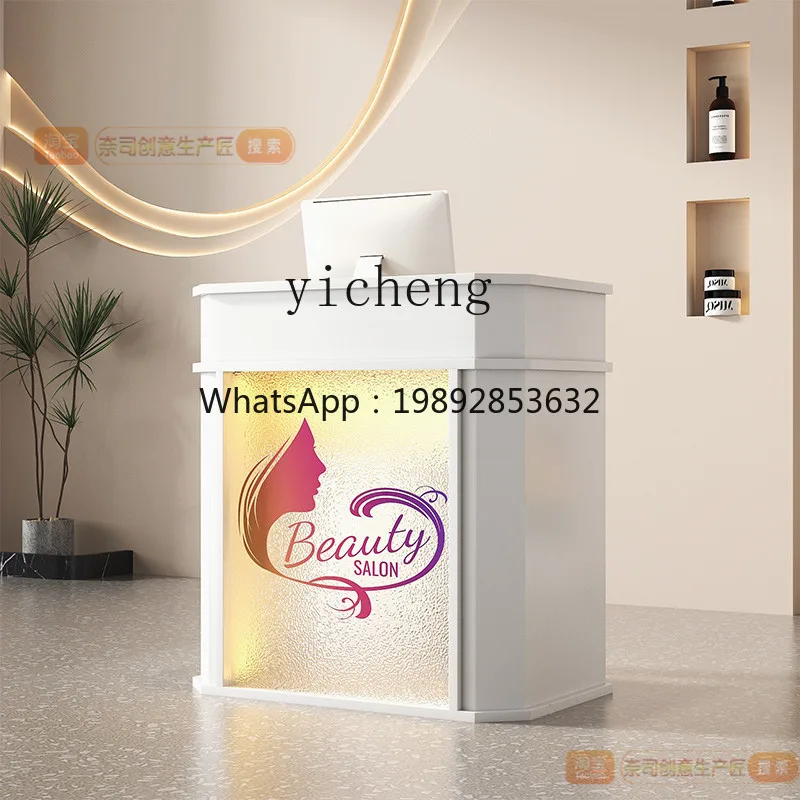 Bancone Reception Moderno Premium per Negozi, Ristoranti e Punti Vendita - Ideale anche come Bancone Cassa Compatto