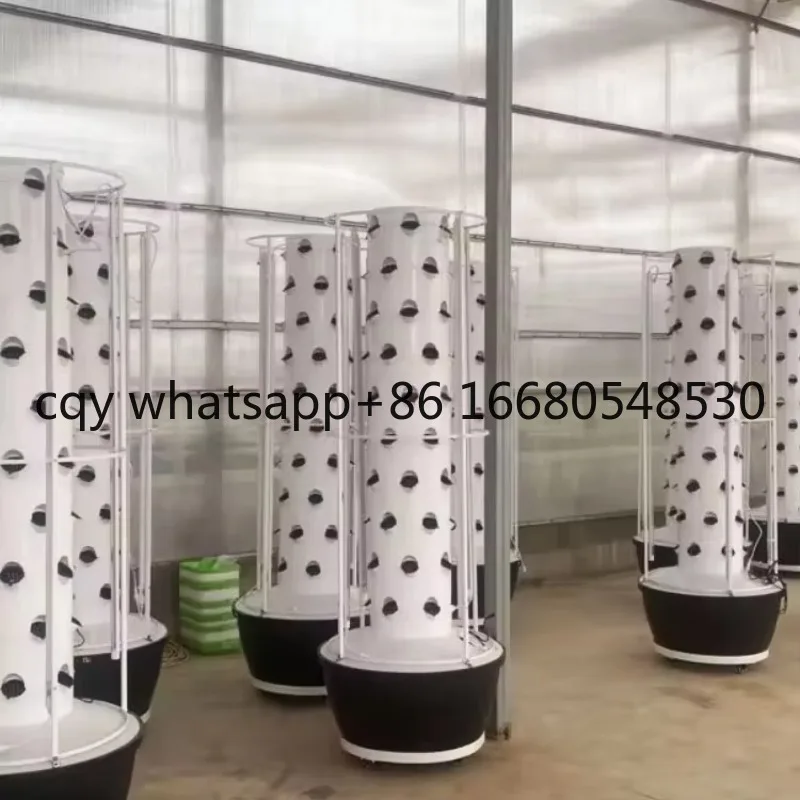 

Agriculture Whole Set Vertical Growing Hydroponic Towers System for Vegetables With Water Pumps
