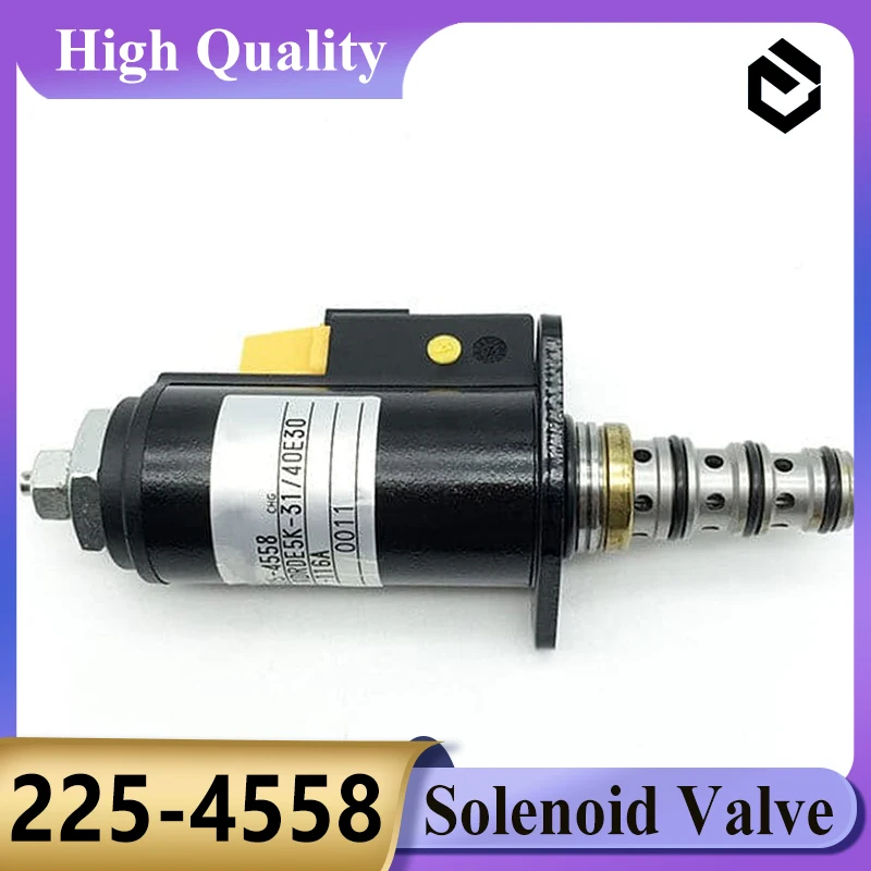 225-4558 Hydraulic Pump Solonid Valve 2254558 for Caterpillar CAT 336D 340D 345C for E320B E320C E320D E325B Excavator Parts