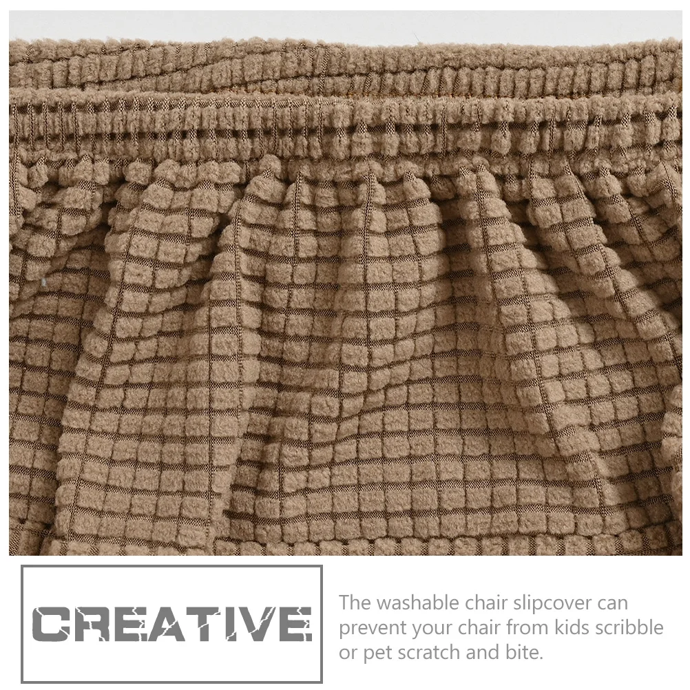 

1Set Gaming Chair Cover Stretchable Washable Slipcover for Computer Room Easy Fit Protector Elastic Seat and Armrest Wrap